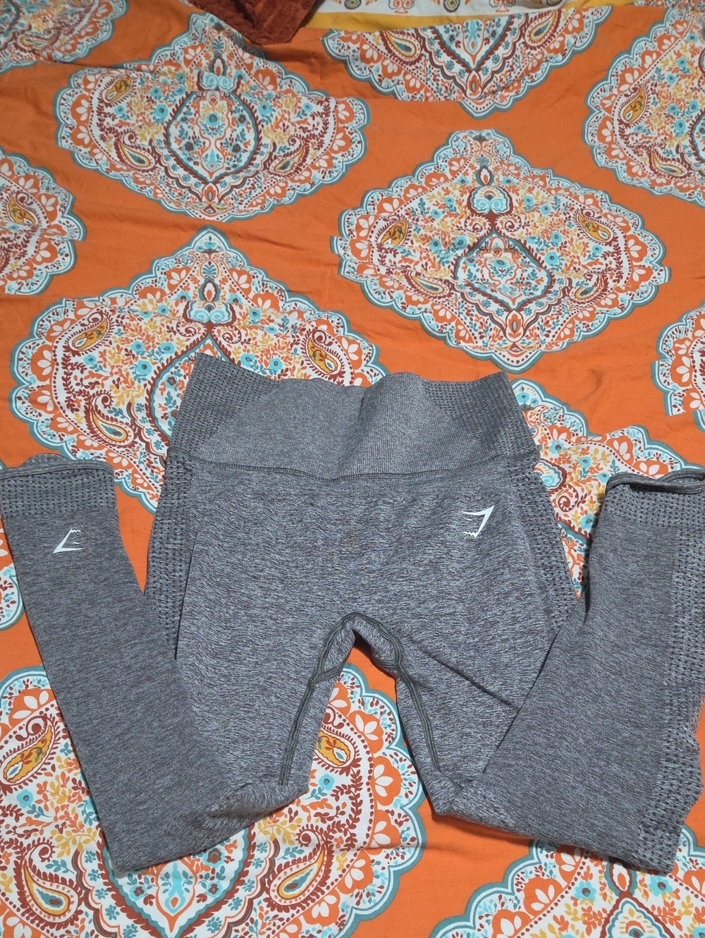 Gymshark Gray Seamless High-Waist Leggings